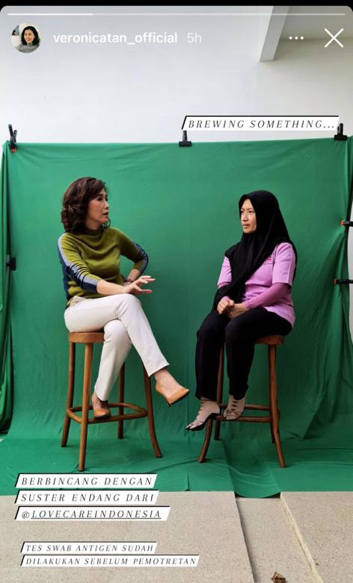 Penampilan terbaru Veronica Tan