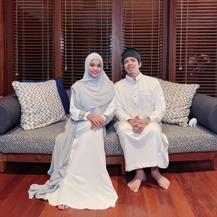 Penampilan baru <a href='https://jambi.tribunnews.com/tag/aurel' title='Aurel'>Aurel</a> Hermansyah istri Atta Halilinta dengan penampilan berbeda kenkana <a href='https://jambi.tribunnews.com/tag/hijab' title='hijab'>hijab</a> syar'i sehari sebelum hari puasa pertama