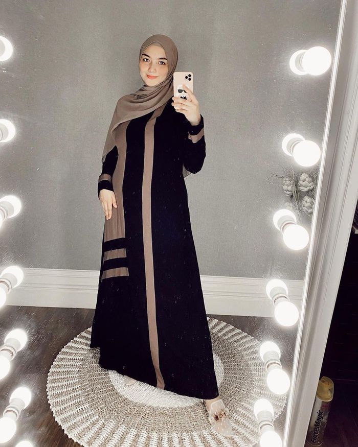 Gamis kekinian ala <a href='https://medan.tribunnews.com/tag/citra-kirana' title='Citra Kirana'>Citra Kirana</a>