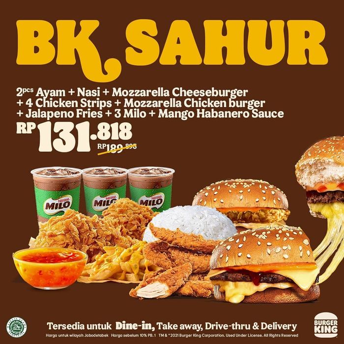Bk Menu Price