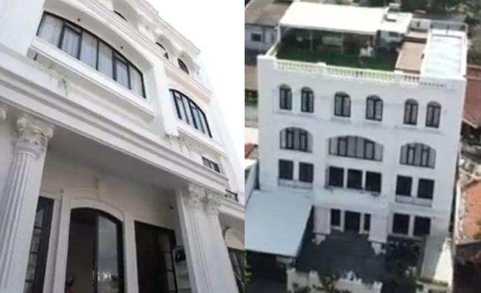 Depan rumah Zaskia Sungkar