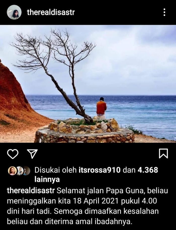 Ayah mertua <a href='https://medan.tribunnews.com/tag/dian-sastrowardoyo' title='Dian Sastrowardoyo'>Dian Sastrowardoyo</a> <a href='https://medan.tribunnews.com/tag/meninggal-dunia' title='meninggal dunia'>meninggal dunia</a>.