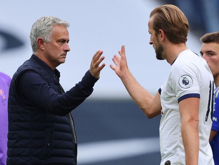 Harry Kane beri ucapan salam perpisahan untuk Mou.