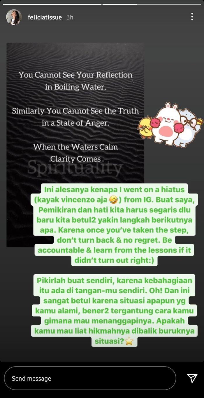 Story Felicia Tissue