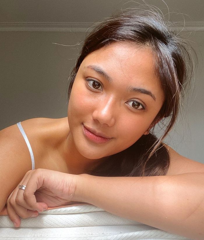 Penampilan Eksotis Penyanyi Jebolan Ajang pencarian Bakat <a href='https://medan.tribunnews.com/tag/marion-jola' title='Marion Jola'>Marion Jola</a> saat Bangun Tidur yang Malah Jadi Sorotan Netizen