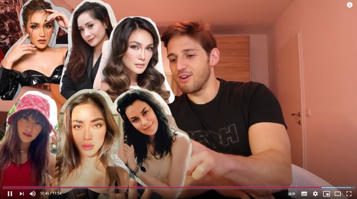 Bule Austria reaksi aktris Tanah Air 