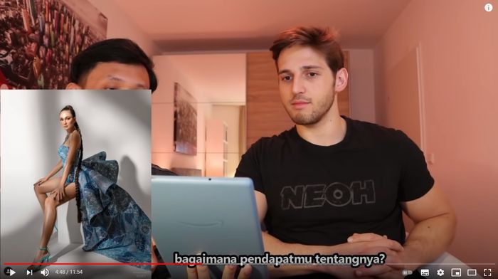 Bule Austria beri reaksi tak terduga saat disodori potret   Luna Maya 