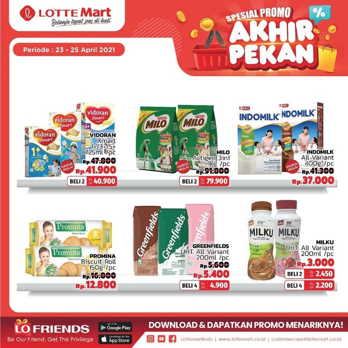 Promo Jsm Lotte Mart Periode 25 April 2021 Harga Spesial Dan Bonus Semua Halaman Cerdas Belanja