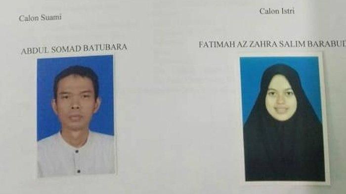 Ustaz Abdul Somad dan calon istri