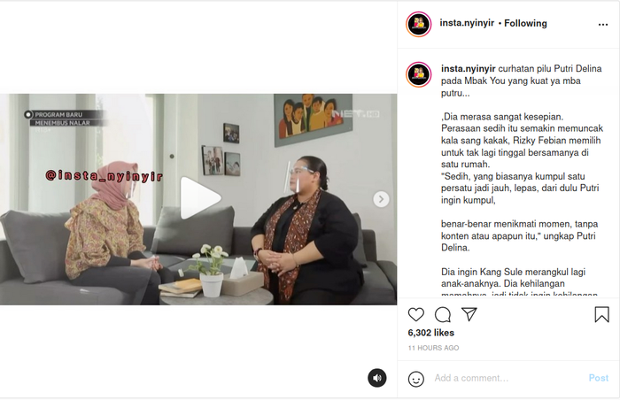 Rumah tangga Sule dan <a href='https://tribunmedan.cfd/tag/nathalie-holscher' title='Nathalie&nbsp;Holscher'>Nathalie&nbsp;Holscher</a> belum kelar, <a href='https://tribunmedan.cfd/tag/putri-delina' title='Putri&nbsp;Delina'>Putri&nbsp;Delina</a> justru dapat pesan khusus dari <a href='https://tribunmedan.cfd/tag/mbak-you' title='Mbak&nbsp;You'>Mbak&nbsp;You</a> terkait <a href='https://tribunmedan.cfd/tag/lina-jubaedah' title='Lina&nbsp;Jubaedah'>Lina&nbsp;Jubaedah</a>.