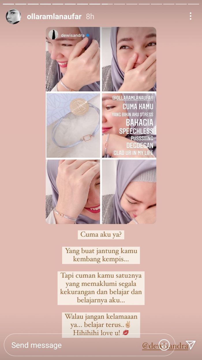 Unggahan Dewi Sandra