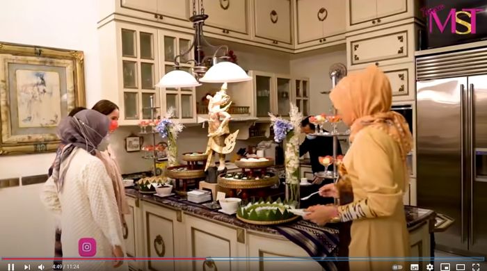 Dapur rumah Mayangsari