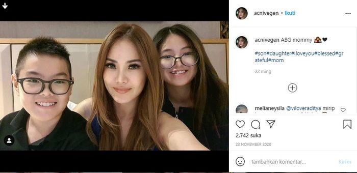 Acne Vegen dan kedua anak Kapten Vincent Raditya