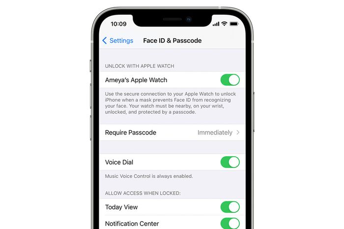 Cara membuka face id dengan apple watch Clearance