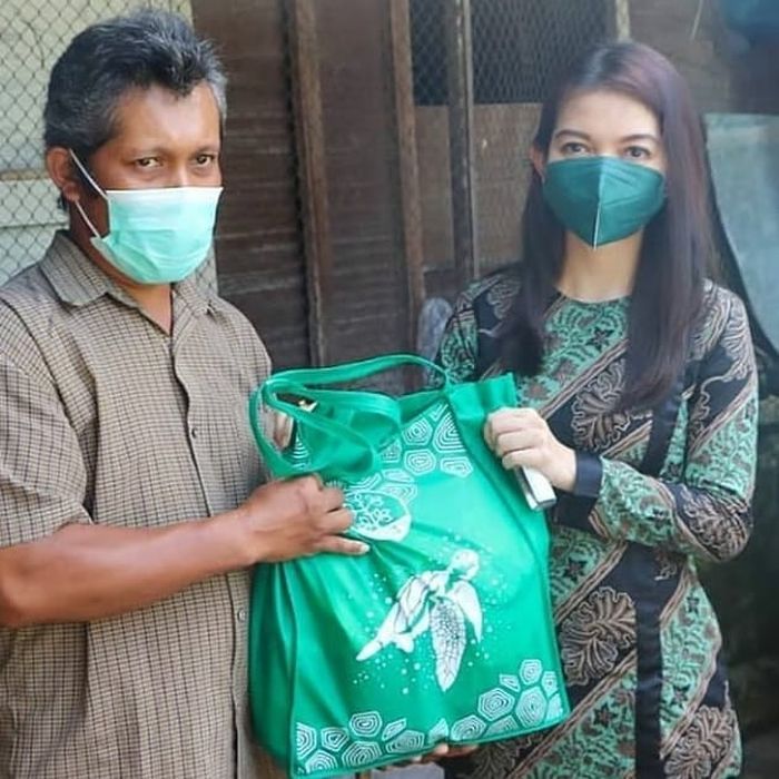 Selvi Ananda saat blusukan