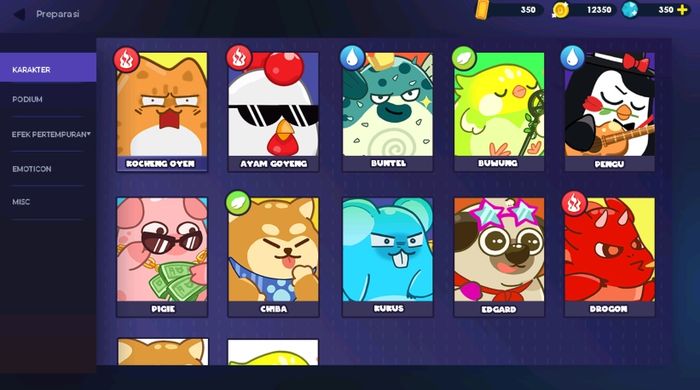 Kocheng: Battle of Boings in-game appearance