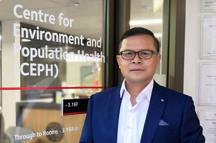 Epidemiolog Universitas Griffith Australia Dicky Budiman