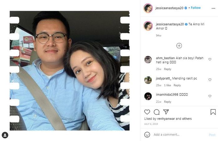 Jessica dan kekasih