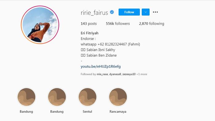 Ririe Fairus menerima endorsement untuk menyambung hidup