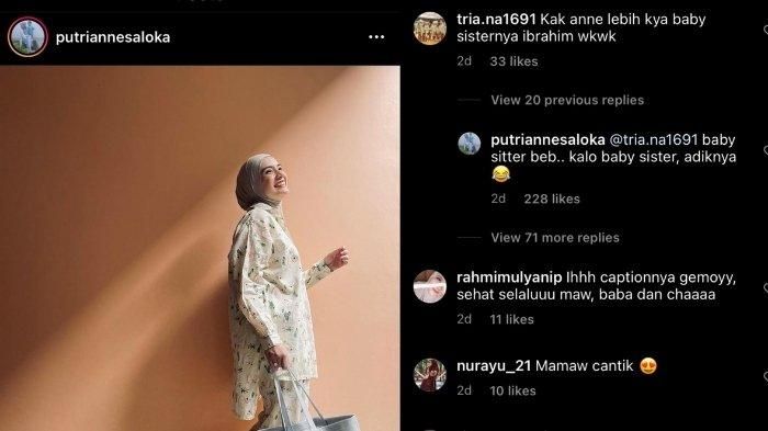 Istri Arya Saloka, Putri Anne, tanggapi nyinyiran netizen
