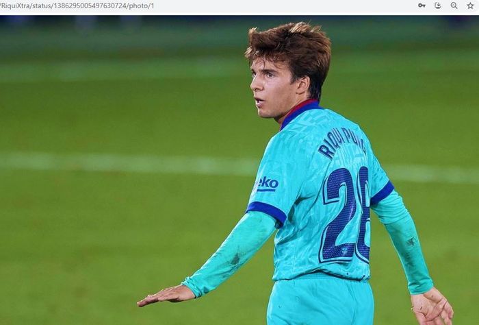 Gelandang Barcelona, Riqui Puig.