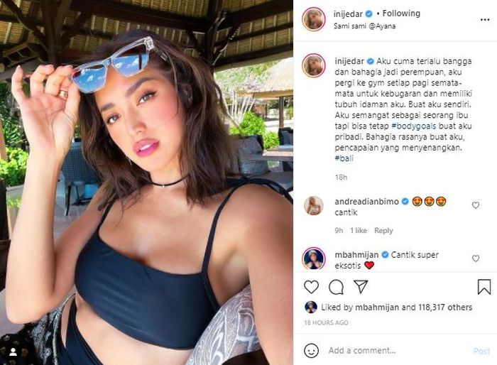 Penampilan seksi Jessica Iskandar