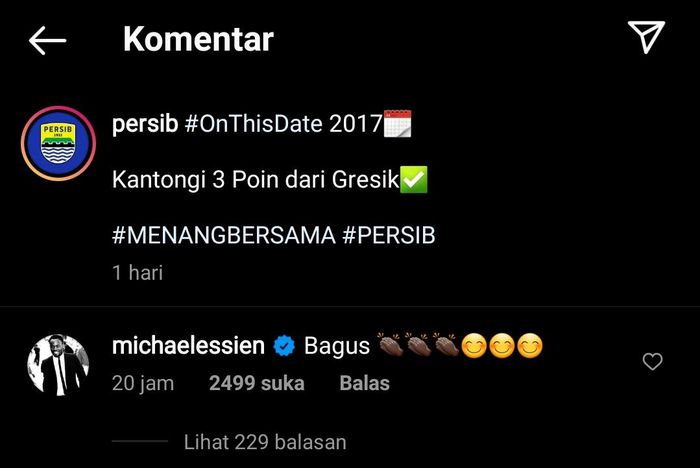 Michael Essien berikan pujian kepada mantan klubnya, Persib Bandung.