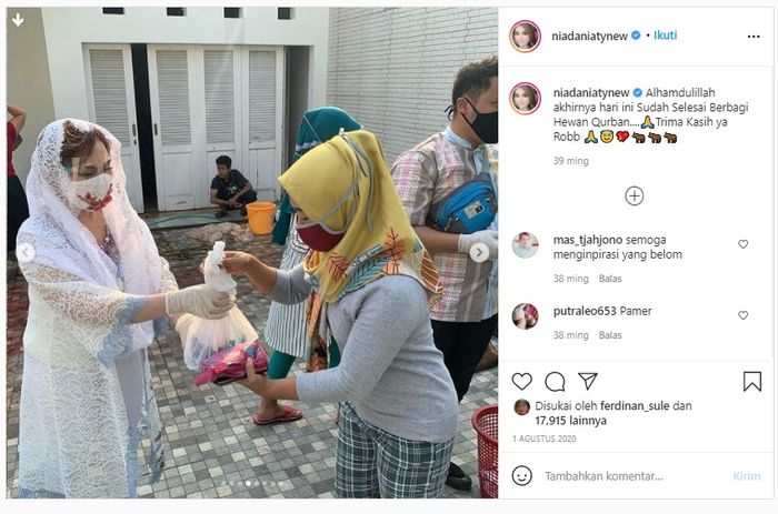 Rumah artis Nia Daniaty