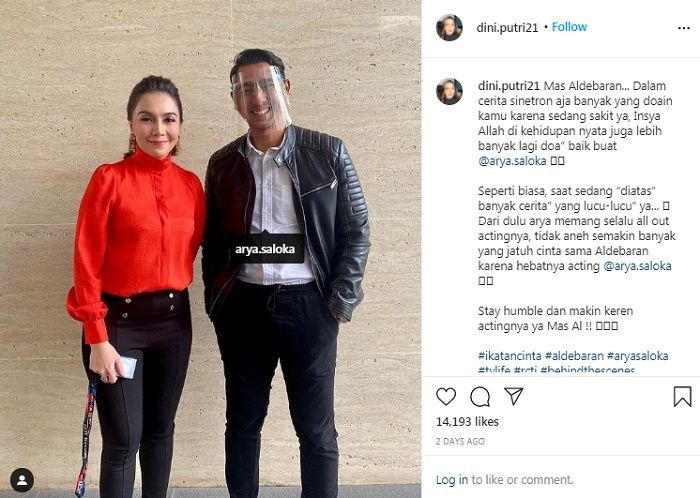 Unggahan petinggi RCTI tentang seorang Arya Saloka