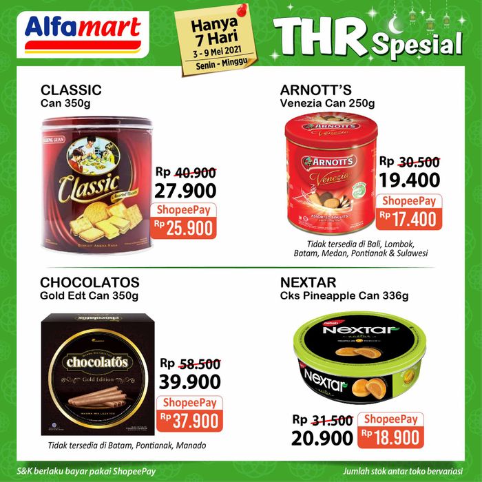 Promo Alfamart Produk Sirup dan Biskuit