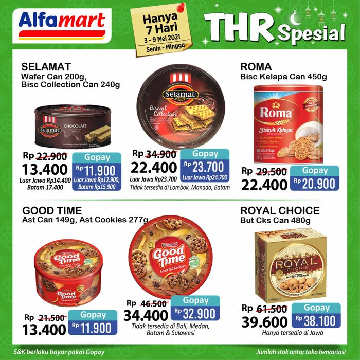 Promo Alfamart Produk Sirup dan Biskuit