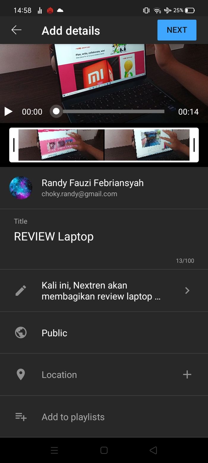 Cara Upload Video Ke Youtube Lewat Hp Sederhana Dan Mudah Dilakukan Semua Halaman Nextren Grid Id