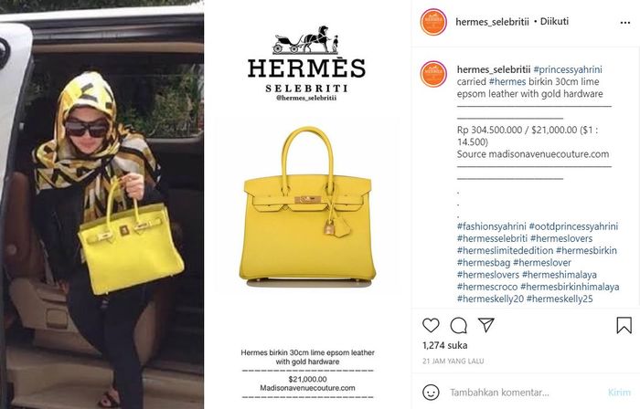 Didapuk Jadi Ratu Hermes, Gaya Syahrini Tenteng Tas Mewah Jadi Bahan Nyiyiran Netizen, Begini Potretnya!