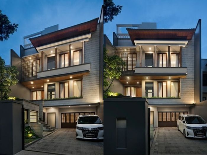 Rumah artis Cut Meyriska dan Roger Danuarta.