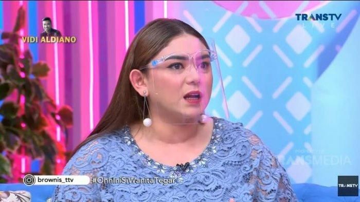 Thalita Latief dengan berat badannya saat ini.