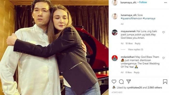 Iskandar Widjaja dan Luna Maya