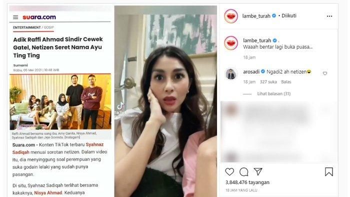 Suami <a href='https://palembang.tribunnews.com/tag/nisya' title='Nisya'>Nisya</a> buka suara soal video viral istrinya disebut sindir <a href='https://palembang.tribunnews.com/tag/ayu-ting-ting' title='Ayu&nbsp;Ting&nbsp;Ting'>Ayu&nbsp;Ting&nbsp;Ting</a> 