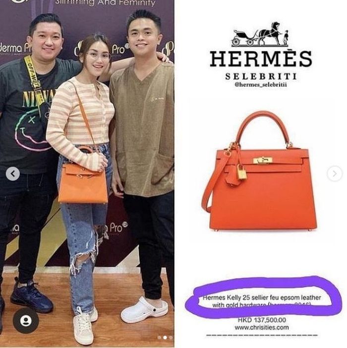 Instagram.com
Tas Hermes milik Ayu yang diduga dari Raffi Ahmad