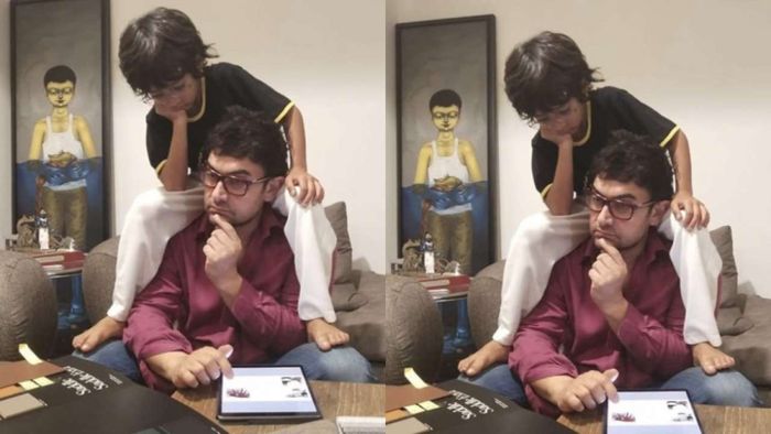 Dekorasi di rumah Aamir Khan