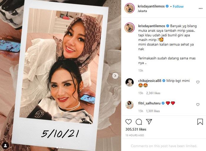 Postingan Krisdayanti