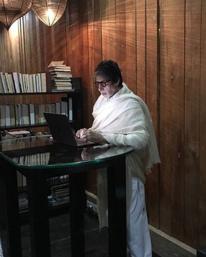 Penampakan rumah Amitabh Bachchan.