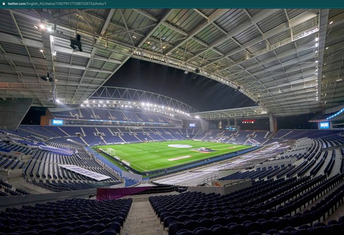 Kandang FC Porto, Estadio Do Dragao bakal menjadi venue final Liga Champions 2020-2021.