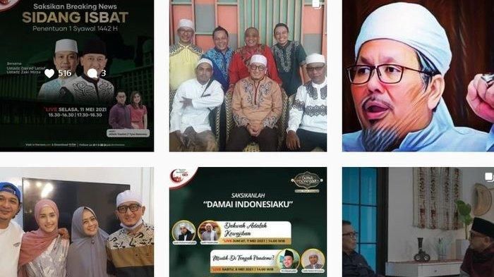 Foto Nissa Sabyan dan Ayus tak ada lagi di feed Ustaz Zacky Mirza