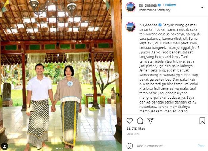 Rumah artis Anjasmara yang tampak adem