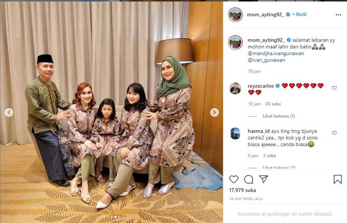 Keluarga Ayu Ting Ting