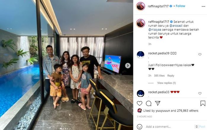 Rumah artis Nisya Ahmad yang lantainya dilapisi marmer hingga miliki kolam renang indoor