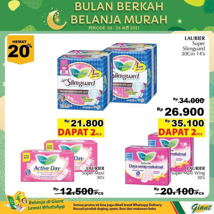 Promo Belanja di Giant Periode 6-26 Mei 