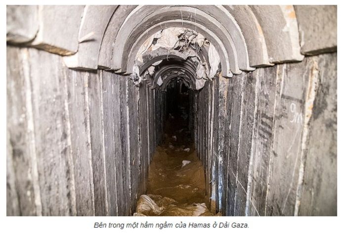 Di dalam bunker Hamas di Jalur Gaza.
