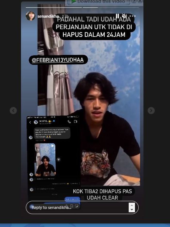 permintaan maaf Yudha Febrian disayangkan 