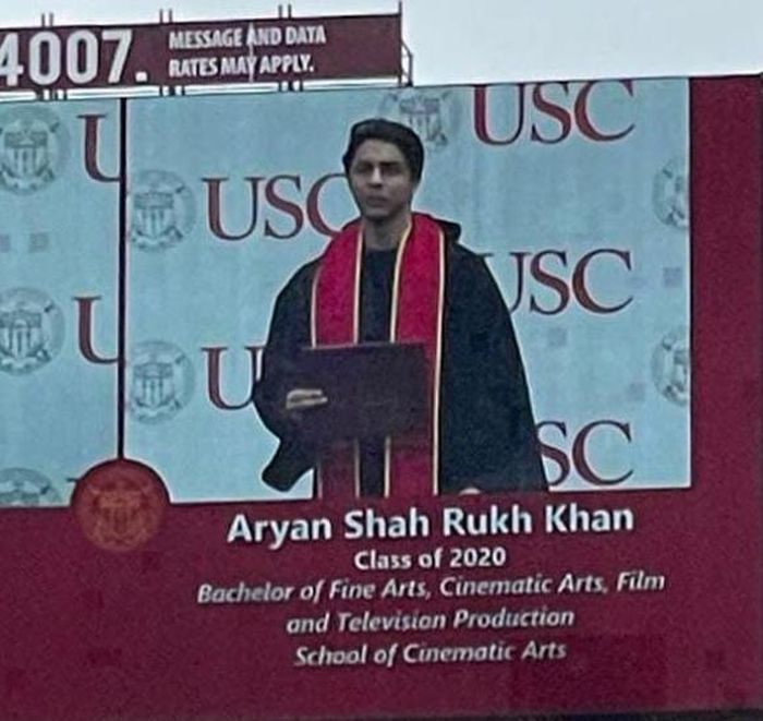 Aryan Shah Rukh Khan.